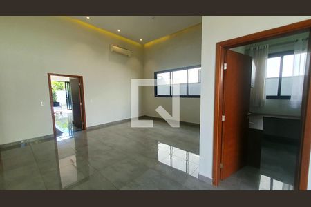 Sala  de casa de condomínio para alugar com 3 quartos, 220m² em Jardim Pari, Paulínia