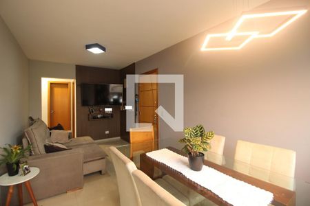 Sala de apartamento à venda com 3 quartos, 80m² em Calafate, Belo Horizonte