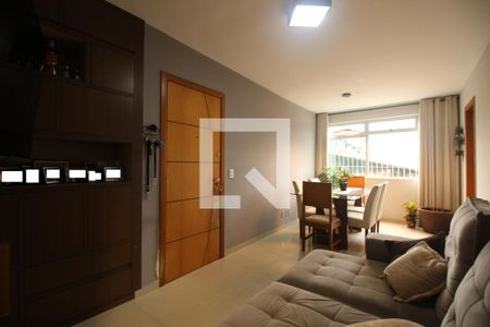 Sala de apartamento à venda com 3 quartos, 80m² em Calafate, Belo Horizonte