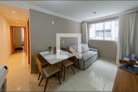 Sala de apartamento para alugar com 2 quartos, 62m² em Gutierrez, Belo Horizonte