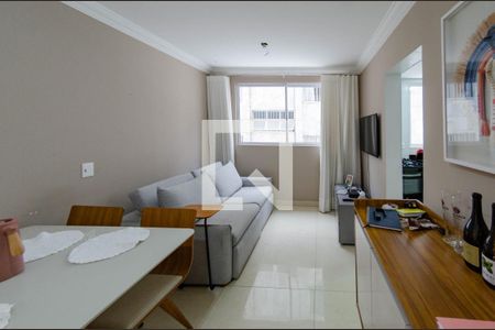 Sala de apartamento para alugar com 2 quartos, 62m² em Gutierrez, Belo Horizonte