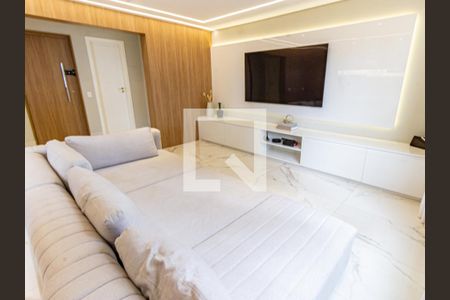 Sala de apartamento para alugar com 3 quartos, 136m² em Jardim Analia Franco, São Paulo