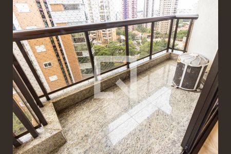 Varanda de apartamento para alugar com 3 quartos, 136m² em Jardim Analia Franco, São Paulo