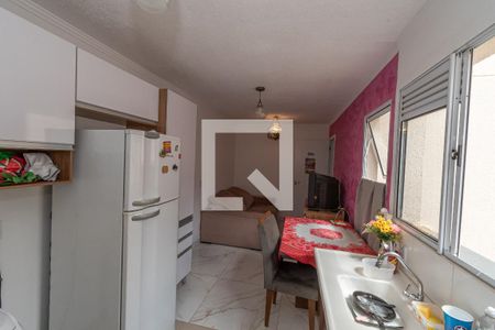 Cozinha e Área de Serviço de apartamento para alugar com 2 quartos, 30m² em Jardim Santa Esmeralda, Hortolândia