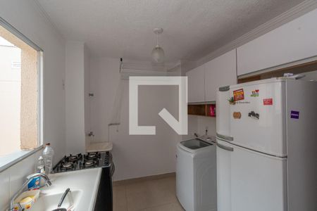 Cozinha e Área de Serviço de apartamento para alugar com 2 quartos, 30m² em Jardim Santa Esmeralda, Hortolândia