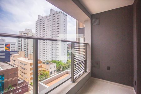 Varanda de kitnet/studio à venda com 1 quarto, 25m² em Vila Clementino, São Paulo