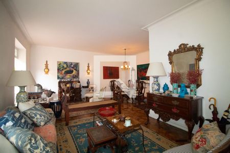 Sala 1 de apartamento à venda com 4 quartos, 280m² em Gávea, Rio de Janeiro