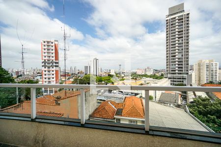 Vista da sala de apartamento à venda com 2 quartos, 38m² em Chácara Seis de Outubro, São Paulo