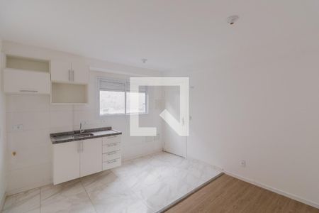 Sala e Cozinha de apartamento para alugar com 2 quartos, 42m² em Vila Ré, São Paulo