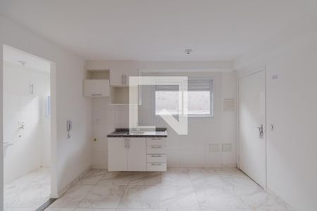 Sala e Cozinha de apartamento para alugar com 2 quartos, 42m² em Vila Ré, São Paulo