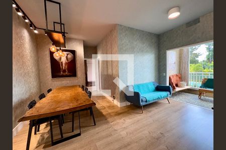 Sala de apartamento para alugar com 2 quartos, 80m² em Jardim Tereza Cristina, Jundiaí