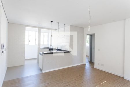 Sala de apartamento à venda com 2 quartos, 70m² em Sion, Belo Horizonte