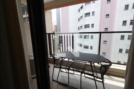 Varanda de kitnet/studio para alugar com 1 quarto, 26m² em Vila Mariana, São Paulo