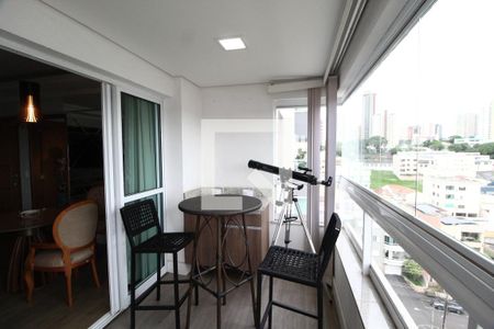 Varanda da Sala de apartamento para alugar com 3 quartos, 98m² em Tabajaras, Uberlândia