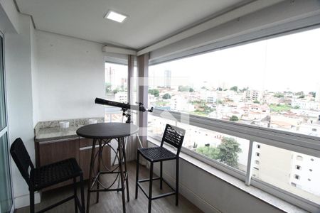 Varanda da Sala de apartamento para alugar com 3 quartos, 98m² em Tabajaras, Uberlândia