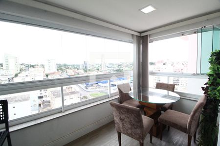 Varanda da Sala de apartamento para alugar com 3 quartos, 98m² em Tabajaras, Uberlândia