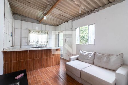 Sala de casa para alugar com 1 quarto, 35m² em Jardim Primavera, São Paulo