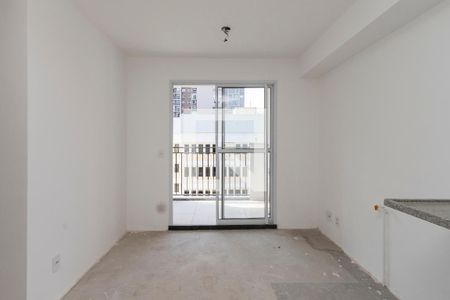 Sala/Cozinha de apartamento à venda com 2 quartos, 36m² em Jardim Caravelas, São Paulo