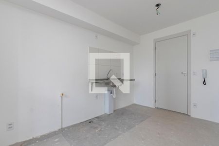 Sala/Cozinha de apartamento à venda com 2 quartos, 36m² em Jardim Caravelas, São Paulo