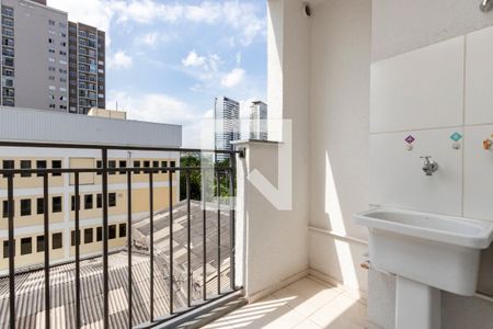 Varanda de apartamento à venda com 2 quartos, 36m² em Jardim Caravelas, São Paulo