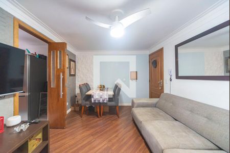 Sala de apartamento à venda com 2 quartos, 55m² em Jardim Alvorada, Santo André