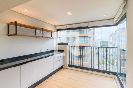 Varanda 1 de apartamento para alugar com 3 quartos, 91m² em Jardim das Acacias, São Paulo