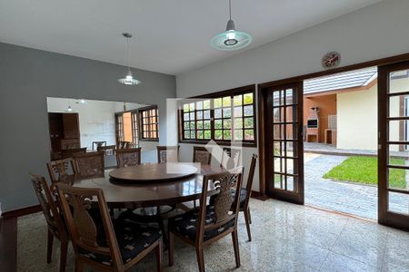 Sala de Jantar de casa de condomínio para alugar com 4 quartos, 360m² em Residencial Nove (alphaville), Santana de Parnaíba