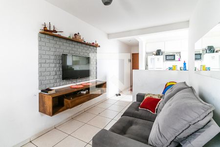 Sala de apartamento para alugar com 2 quartos, 48m² em Chácaras Califórnia, Contagem