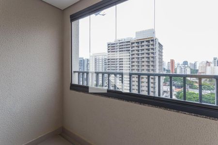 Varanda de kitnet/studio para alugar com 1 quarto, 32m² em Moema, São Paulo