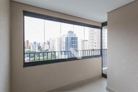 Varanda de kitnet/studio para alugar com 1 quarto, 32m² em Moema, São Paulo