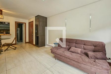 Sala de apartamento para alugar com 3 quartos, 165m² em Jardim Tejereba, Guarujá