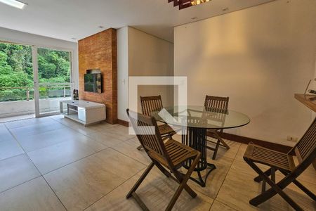 Sala de apartamento para alugar com 3 quartos, 165m² em Jardim Tejereba, Guarujá