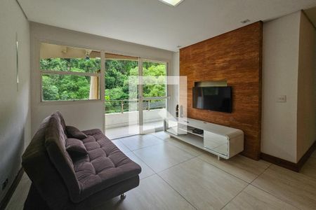 Sala de apartamento para alugar com 3 quartos, 165m² em Jardim Tejereba, Guarujá