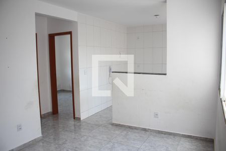 Sala de apartamento para alugar com 2 quartos, 48m² em Bonsucesso, Contagem