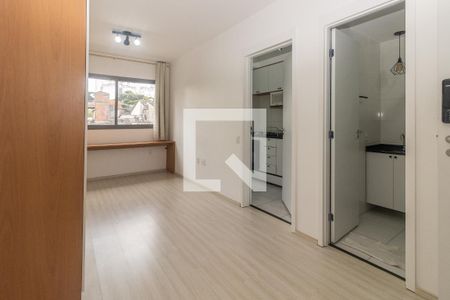 Sala/Quarto  de kitnet/studio para alugar com 1 quarto, 27m² em Vila Dom Pedro I, São Paulo