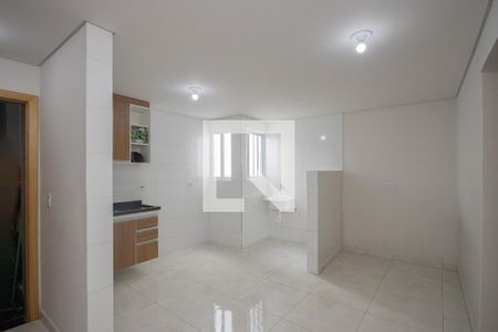 Sala e Cozinha com Tanque de apartamento para alugar com 2 quartos, 38m² em Vila Maria Alta, São Paulo