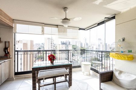 Sacada de apartamento à venda com 3 quartos, 105m² em Pompeia, São Paulo