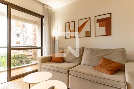 Sala de apartamento à venda com 2 quartos, 74m² em Itaim Bibi, São Paulo