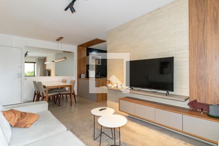 Sala de apartamento à venda com 2 quartos, 74m² em Itaim Bibi, São Paulo