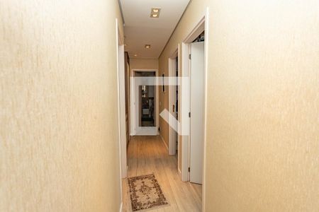 Corredor  de apartamento à venda com 3 quartos, 78m² em Centro, Diadema