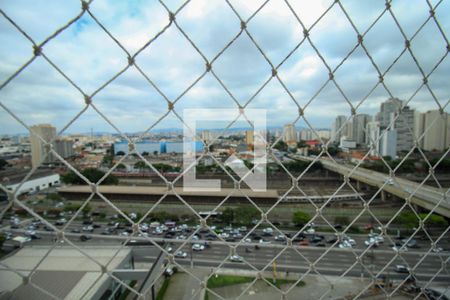 Vista Sala de apartamento à venda com 1 quarto, 24m² em Belenzinho, São Paulo