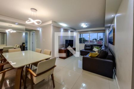 Sala de apartamento à venda com 3 quartos, 88m² em Vila Dom Pedro I, São Paulo