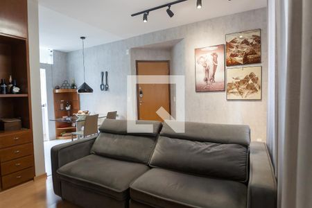 sala de apartamento à venda com 2 quartos, 60m² em Sion, Belo Horizonte