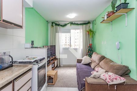 Sala de apartamento à venda com 2 quartos, 32m² em Parque Fongaro, São Paulo