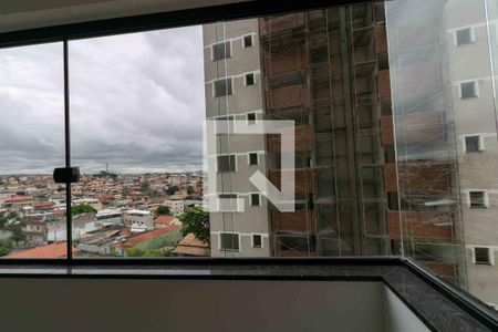 Vista Sala de apartamento para alugar com 2 quartos, 53m² em São Gotardo, Belo Horizonte