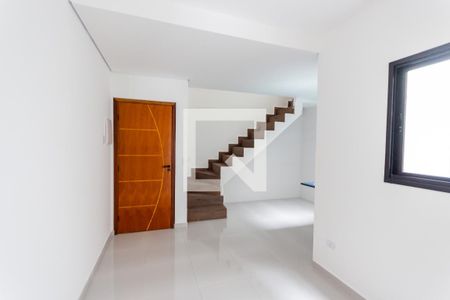 Sala de apartamento para alugar com 2 quartos, 90m² em Vila Príncipe de Gales, Santo André