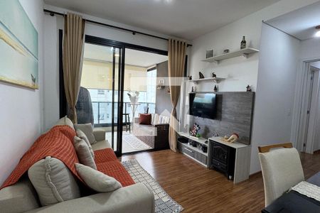 Sala de apartamento à venda com 2 quartos, 85m² em Empresarial 18 do Forte, Barueri