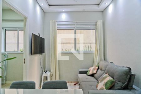 Sala de apartamento para alugar com 2 quartos, 34m² em Vila Palmeiras, São Paulo