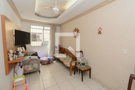 Sala de apartamento à venda com 3 quartos, 68m² em Inconfidentes, Contagem