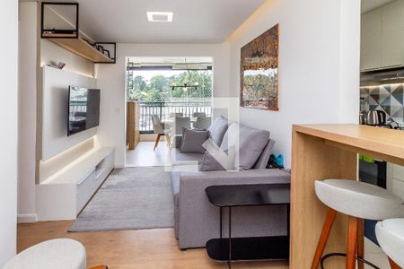 Sala de apartamento à venda com 2 quartos, 65m² em Lapa, São Paulo